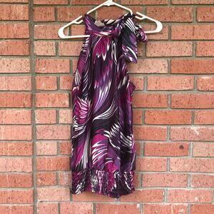 High collar satin blouse